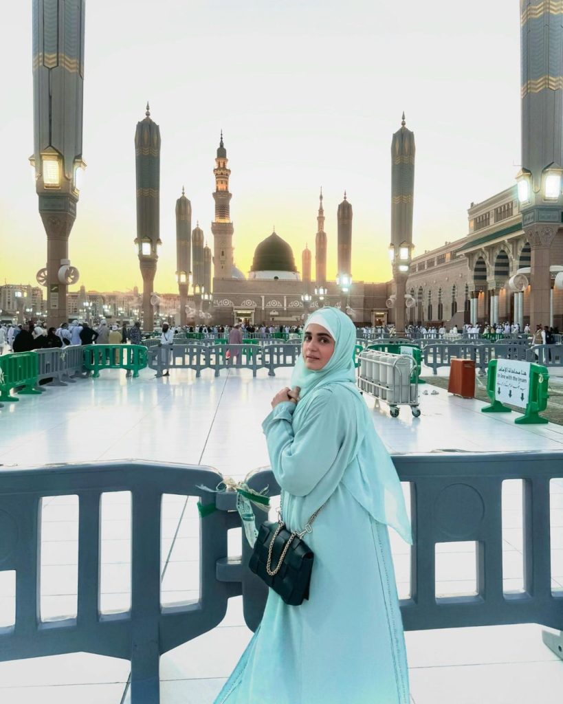 Sumbul Iqbal Khan Shares Pictures From Madinah Munawarah