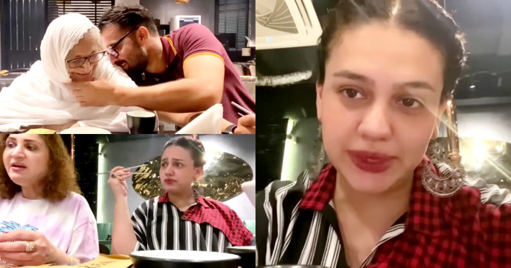 Zara Noor Abbas & Asad Siddiqui's Mothers Hilarious Reaction To Korean BBQ