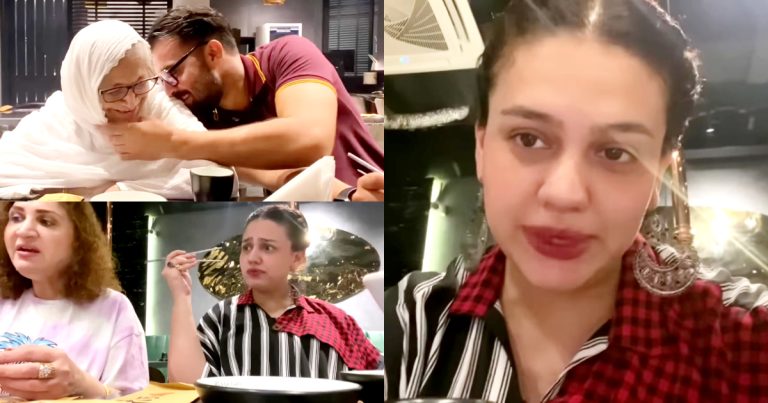 Zara Noor Abbas & Asad Siddiqui’s Mothers Hilarious Reaction To Korean BBQ