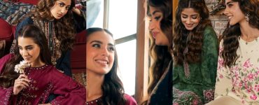 Iqra Aziz and Sajal Aly's Photoshoot for Sapphire Winter Collection 2024