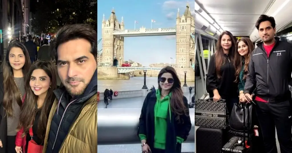 Humayun Saeed's Recent Family Pictures from UK