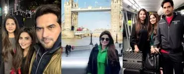 Humayun Saeed's Recent Family Pictures from UK