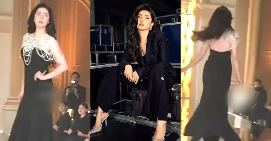 Mahira Khan's Overexcited Ramp Walk Criticized