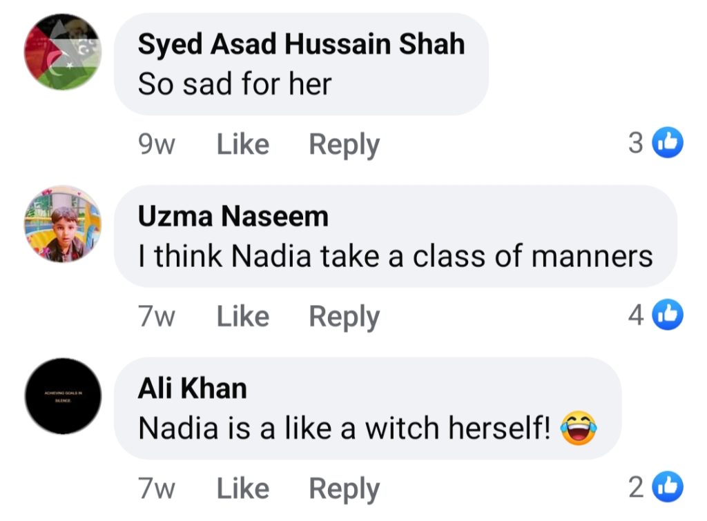 Nadia Hussain Insults Young Artist In Live Show