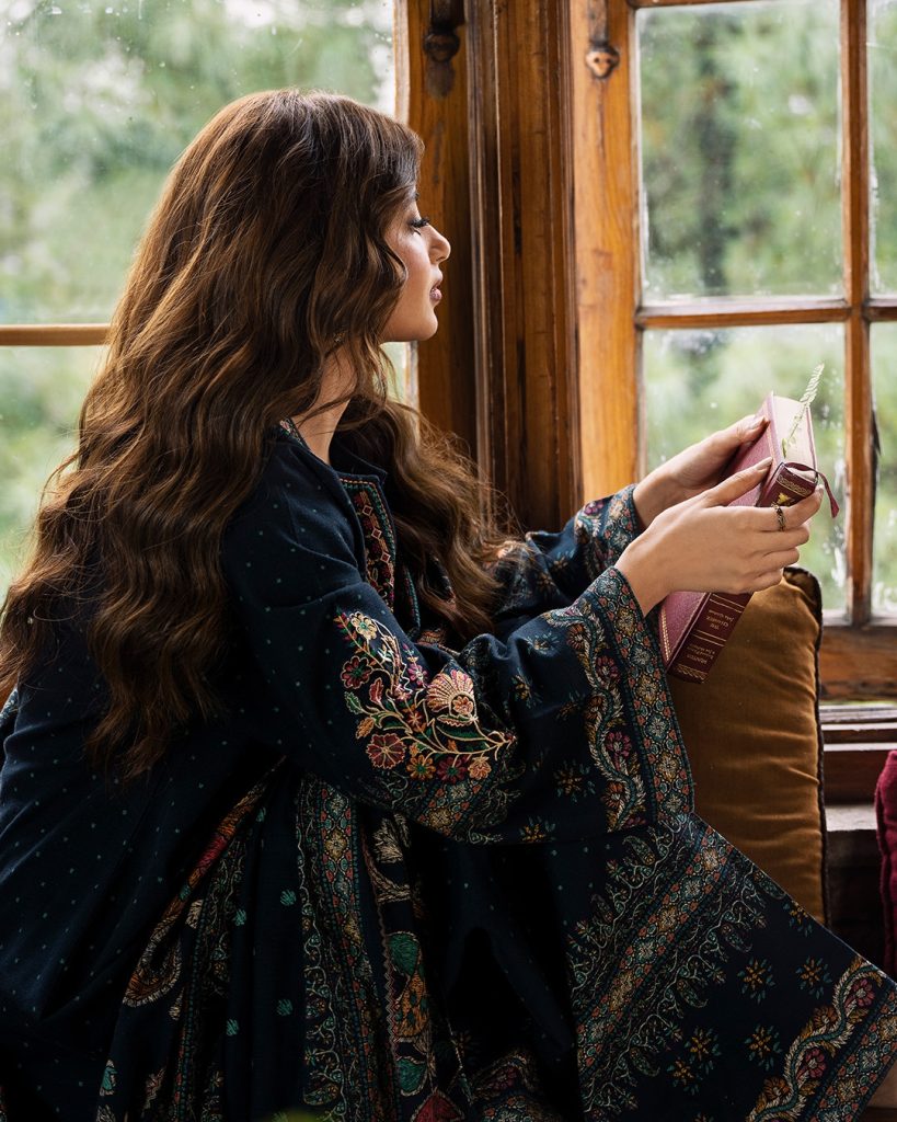 Iqra Aziz and Sajal Aly's Photoshoot for Sapphire Winter Collection 2024