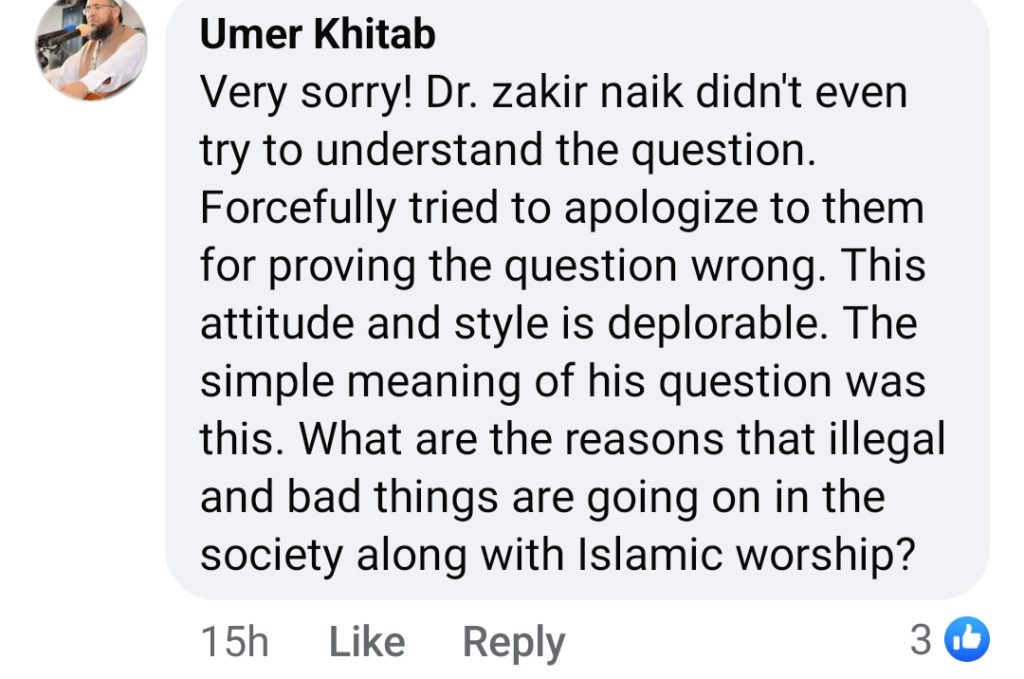 Dr Zakir Naik Under Fire For Insulting Pakistani Girl's Genuine Question