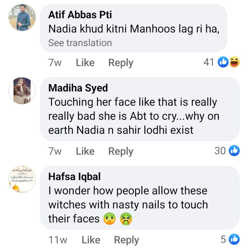 Nadia Hussain Insults Young Artist In Live Show