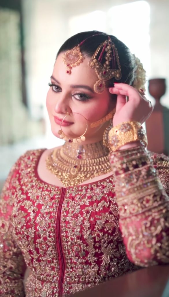 Aiman Khan's Latest Bridal Video shoot