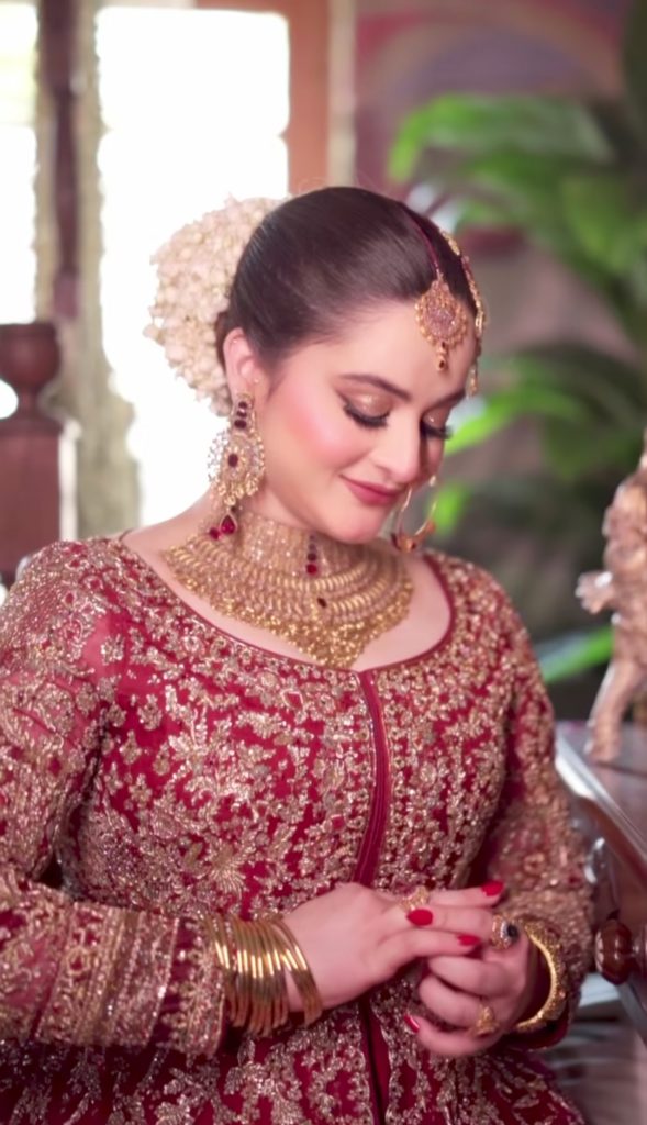 Aiman Khan's Latest Bridal Video shoot