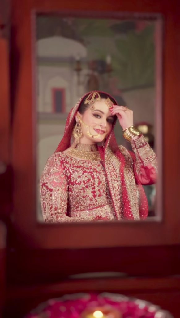 Aiman Khan's Latest Bridal Video shoot