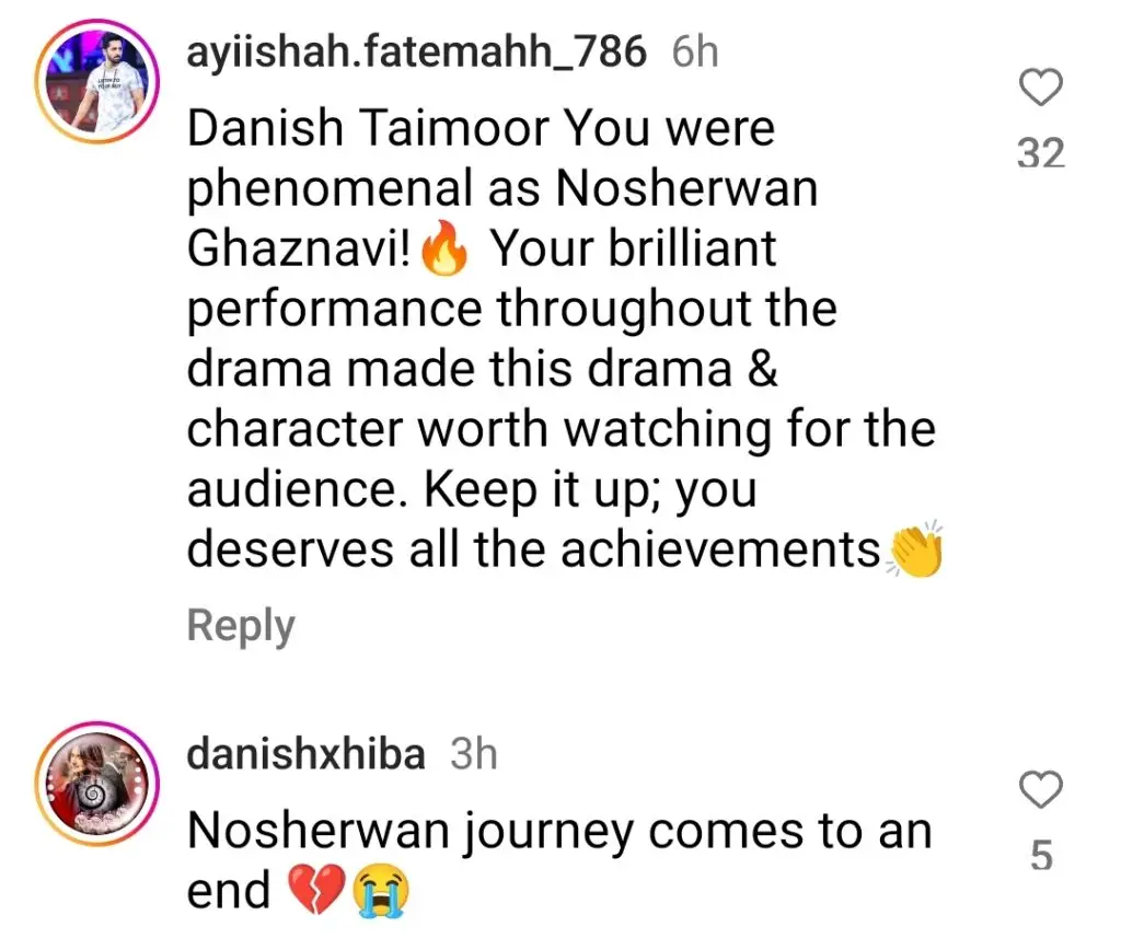 Danish Taimoor's Gratitude Post After Jaan Nisar Success