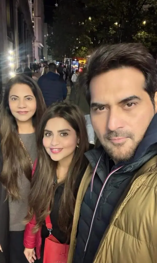 Humayun Saeed's Recent Family Pictures from UK