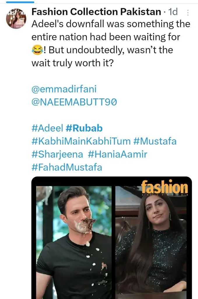 Naeema Butt's Farewell to Kabhi Main Kabhi Tum Viewers