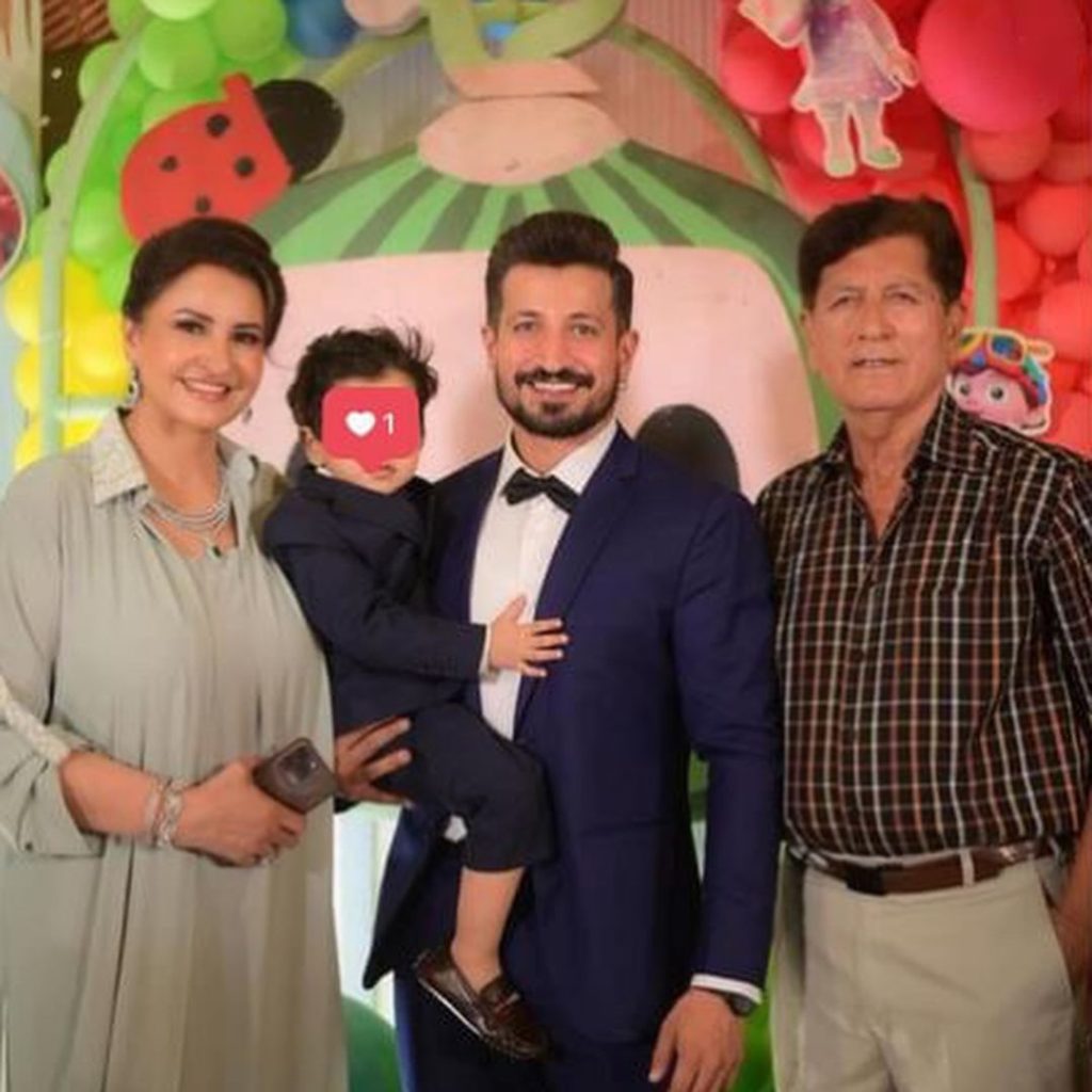 Saba Faisal Grandson Rohaan's Third Birthday