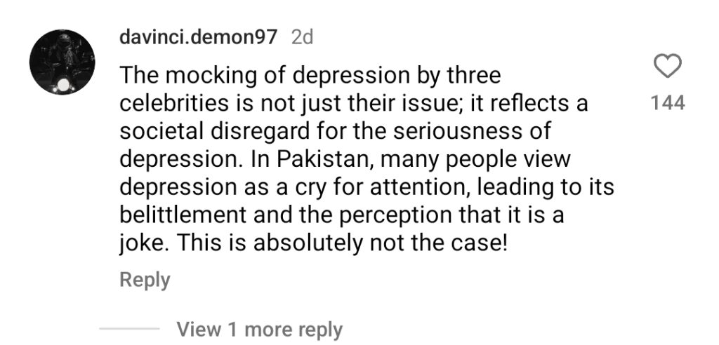 Nadia Khan’s Insensitive Remarks about Depression