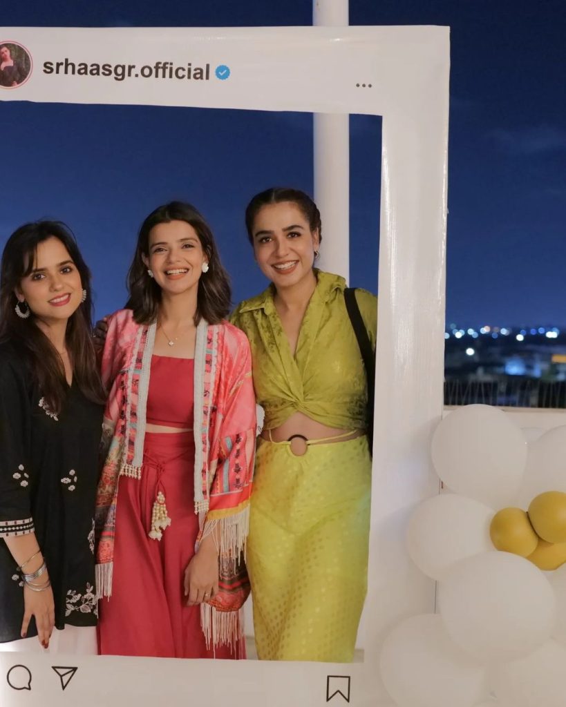 Srha Asghar Shares Pictures & Videos from Her Birthday Celebration