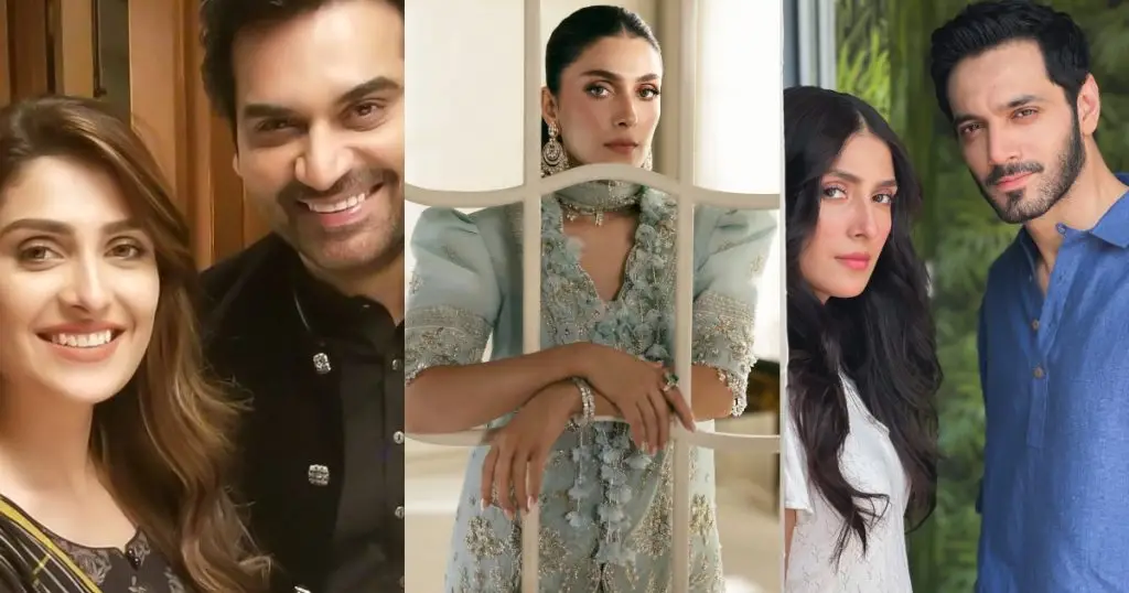 Ayeza Khan Shares A List Of Her Favourite Male Co-Stars