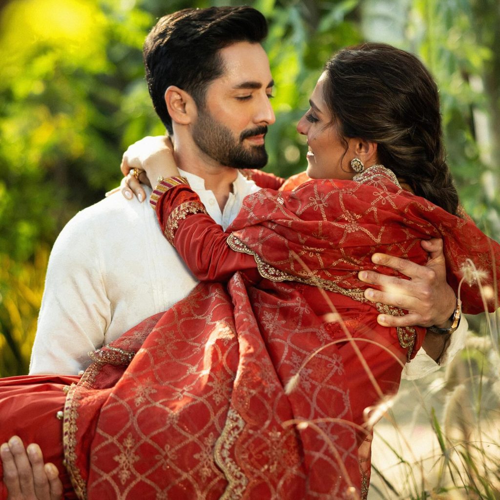 Ayeza Khan & Danish Taimoor Bring The SRK Romance In Latest Shoot