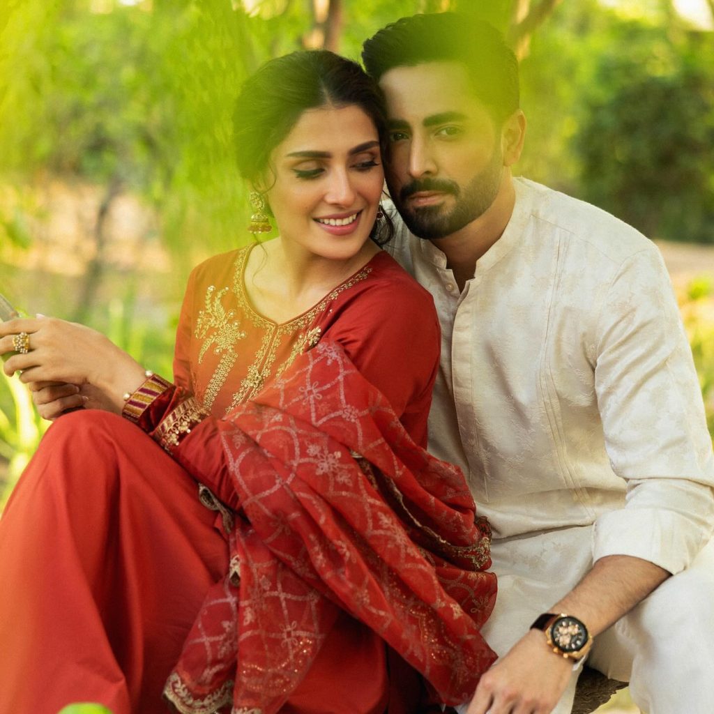 Ayeza Khan & Danish Taimoor Bring The SRK Romance In Latest Shoot