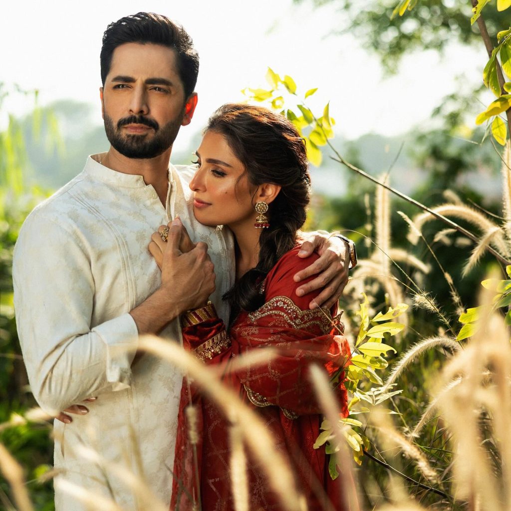 Ayeza Khan & Danish Taimoor Bring The SRK Romance In Latest Shoot