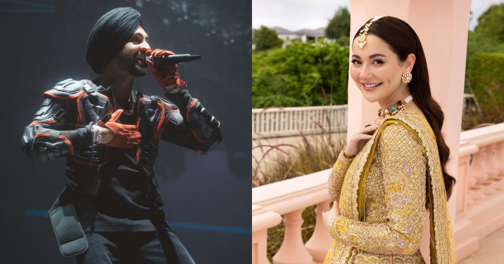 Hania Aamir And Diljit Dosanjh Share Stage At London Concert