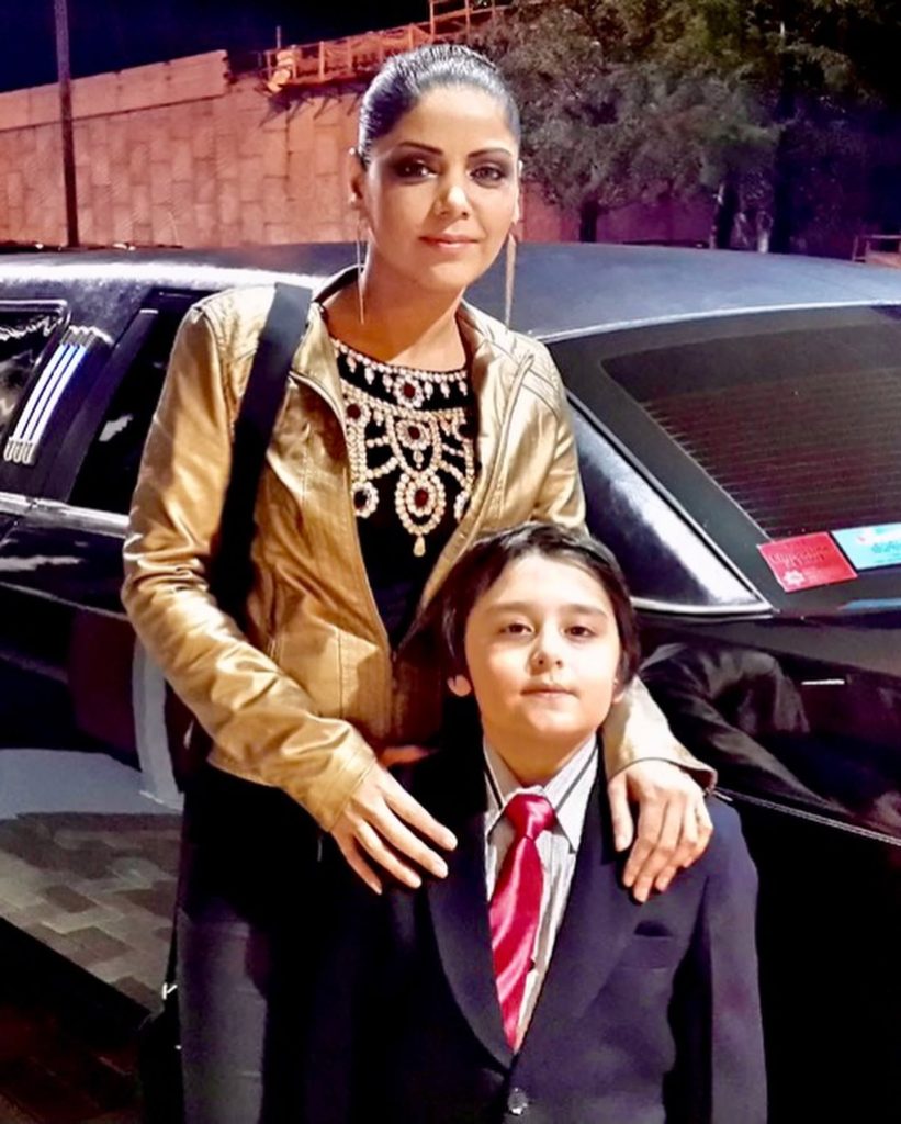 Hadiqa Kiani Wishes Birthday To Son With Beautiful Pictures