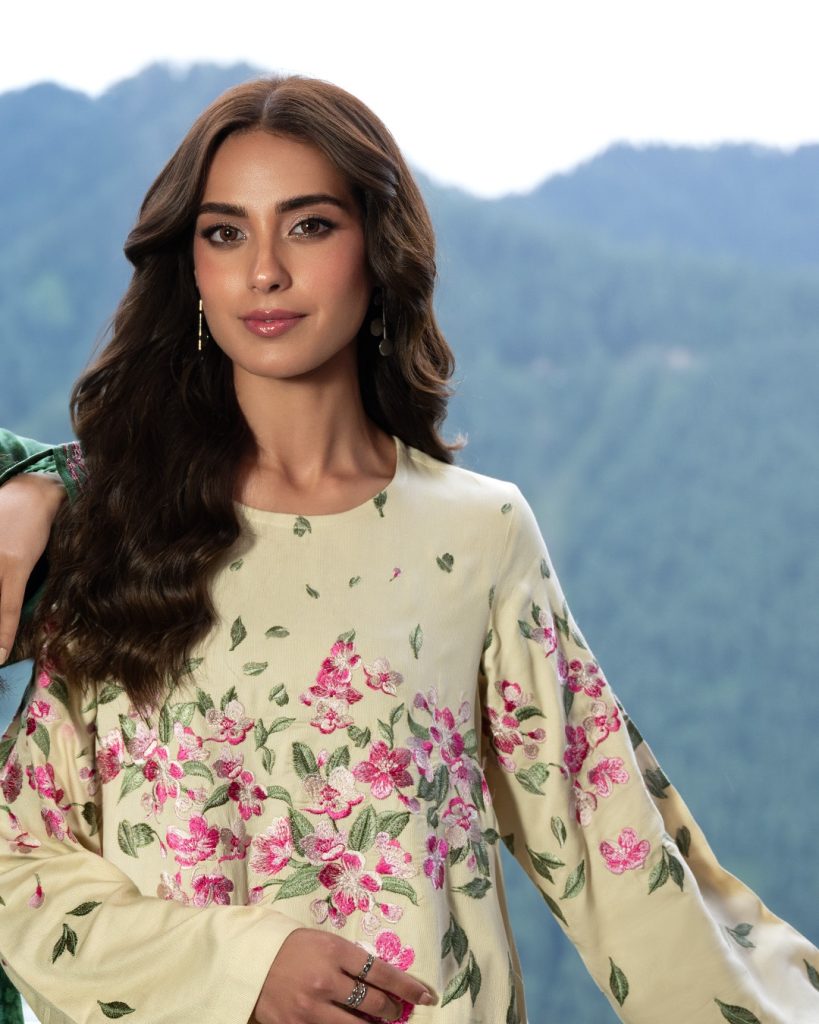 Iqra Aziz and Sajal Aly's Photoshoot for Sapphire Winter Collection 2024