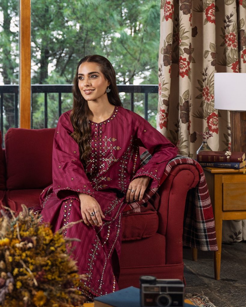 Iqra Aziz and Sajal Aly's Photoshoot for Sapphire Winter Collection 2024