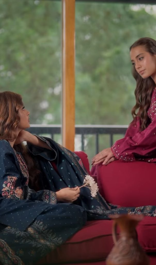 Iqra Aziz and Sajal Aly's Photoshoot for Sapphire Winter Collection 2024