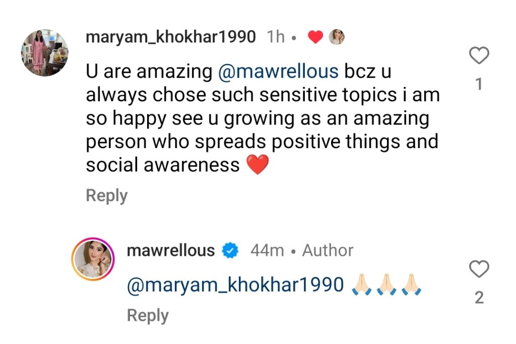 Mawra Hocane's Heartfelt Post about Jafaa Gets Love