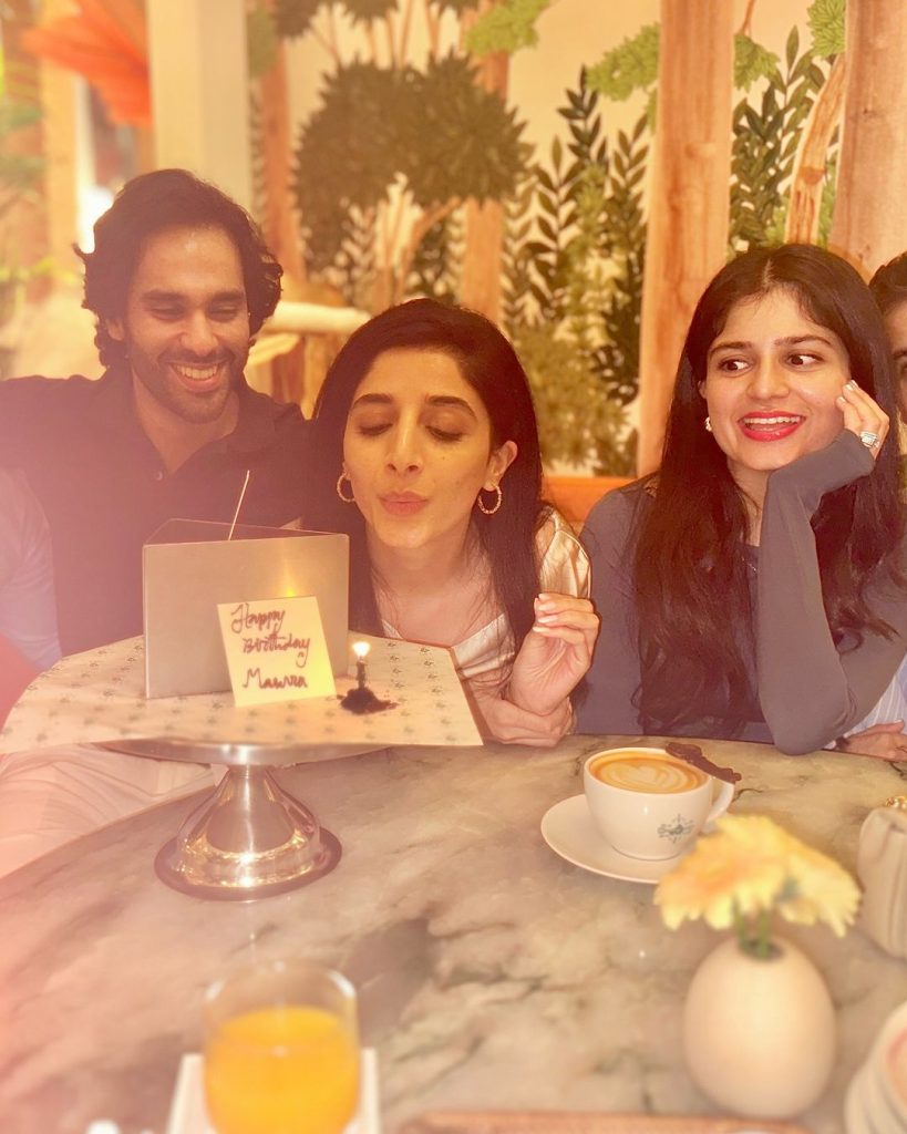 Mawra Hocane's Birthday Dinner with Ameer Gilani from Dubai