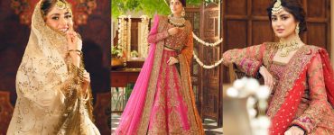 Sajal Aly Look Ethereal In Latest Bridal Shoot For Aisha Imran