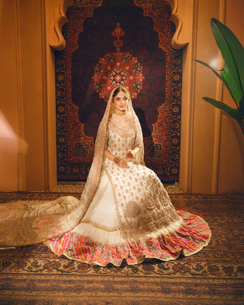 Sajal Aly Ethereal Latest Bridal Shoot For Aisha Imran