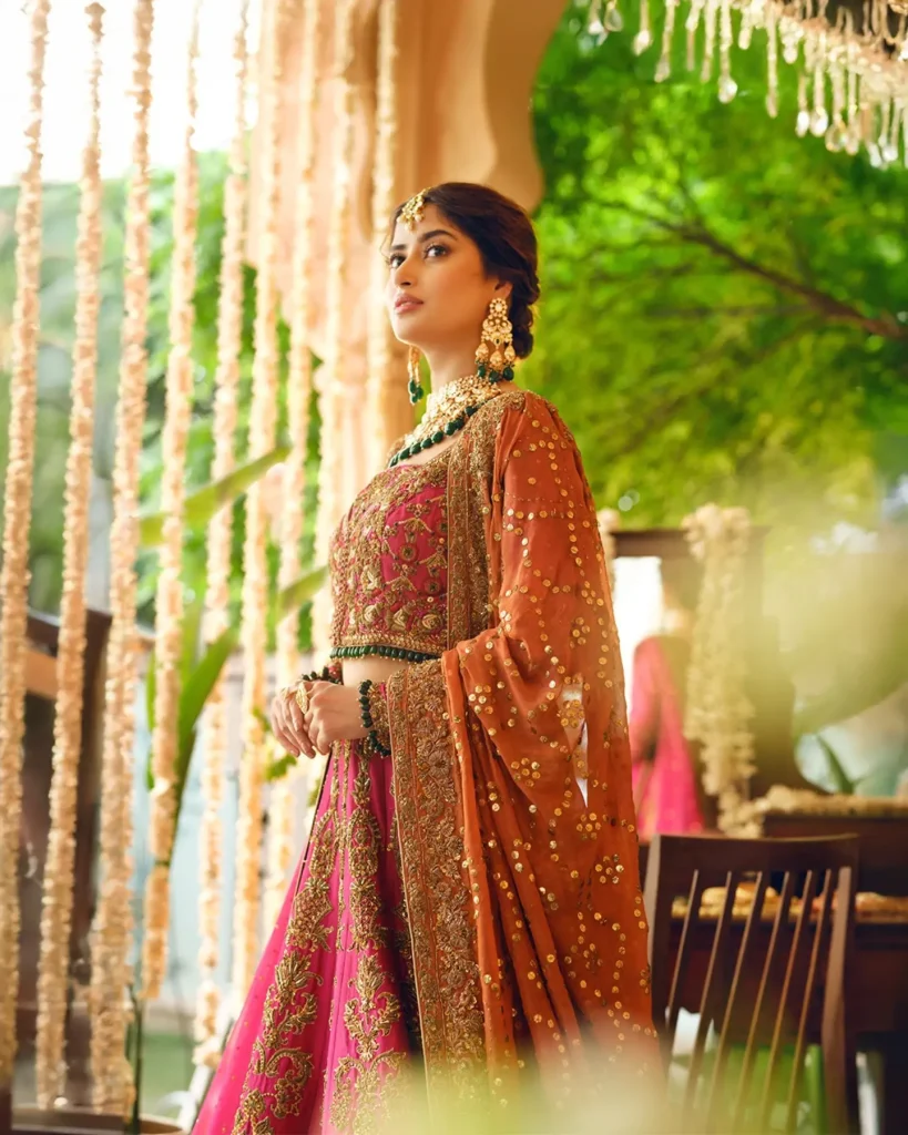 Sajal Aly Look Ethereal In Latest Bridal Shoot For Aisha Imran