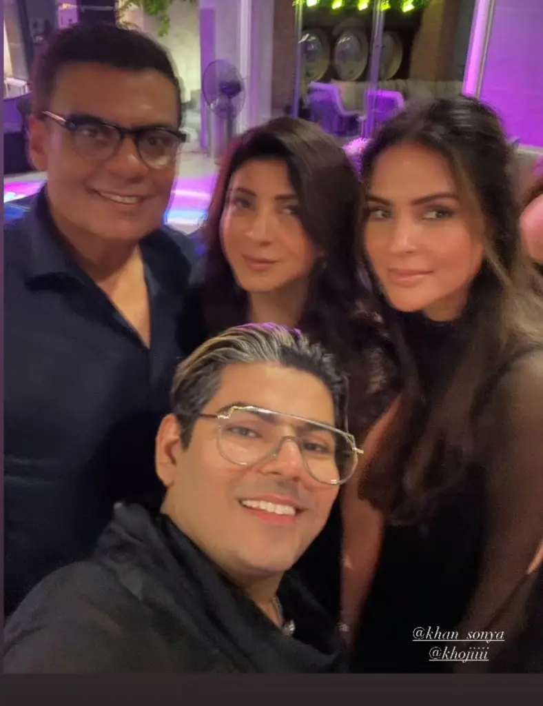 Celebrities Spotted At Salman Iqbal's 50th Birthday