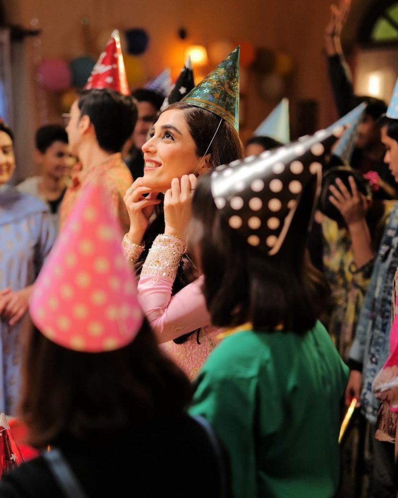 Wahaj Ali and Maya Ali Drama Sunn Mere Dil BTS Pictures