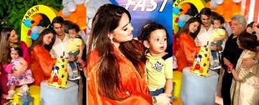 Minal Khan Son Hasan's Grand Birthday Bash