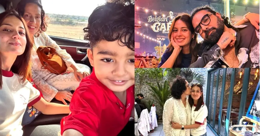 Iqra Aziz's New Stunning Family Photos