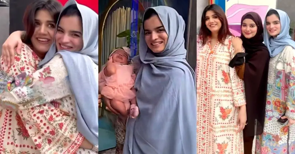 Kiran Ashfaque and Her New Born Spotted with Aliza Sultan