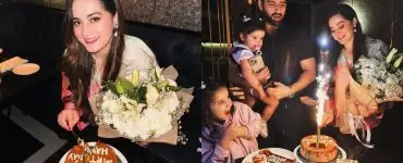 Aiman Khan Celebrates Her Birthday with Family