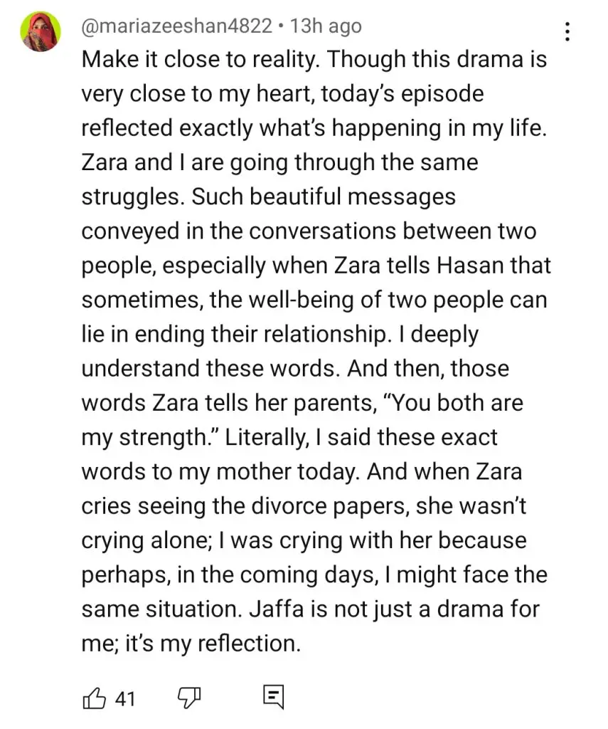 Jafaa Episode 24 - Fans Emotional On Zara's Divorce