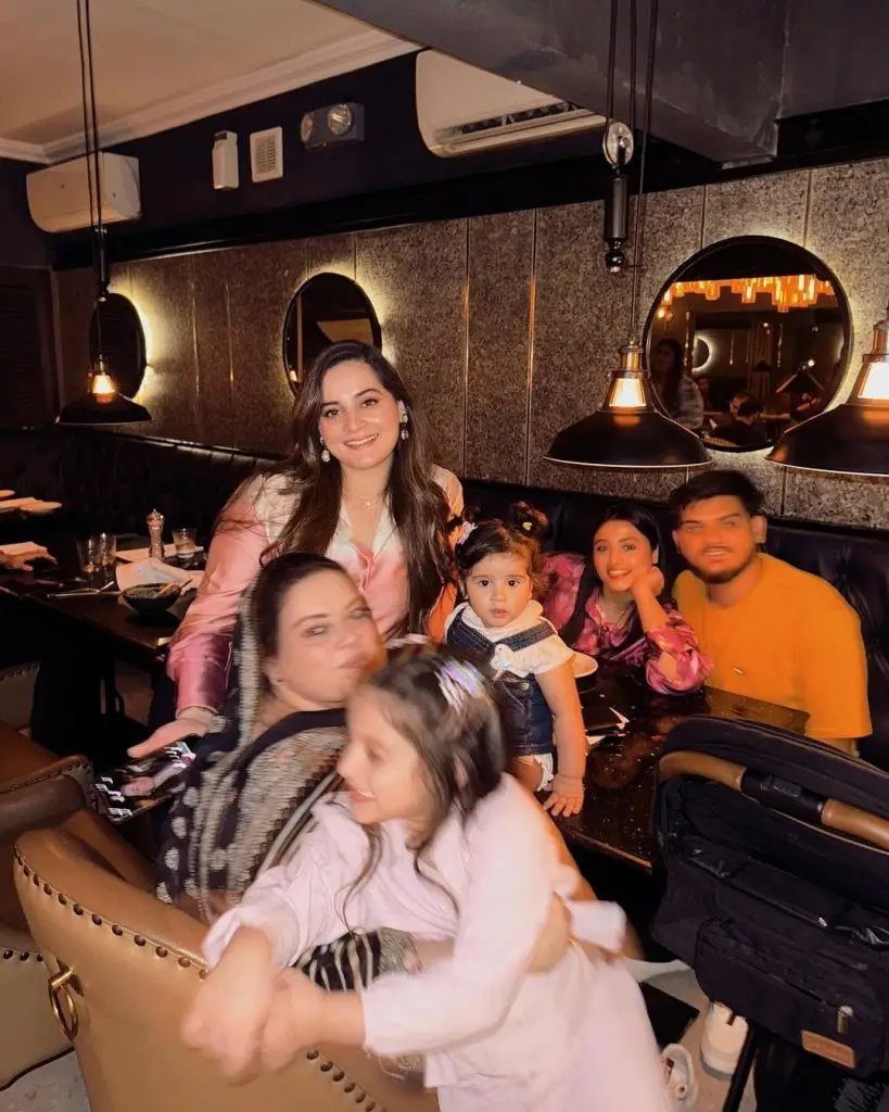 Aiman Khan Celebrates Her Birthday with Family