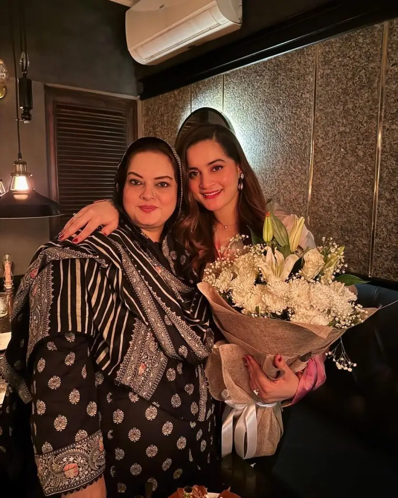 Aiman Khan Celebrates Her Birthday with Family