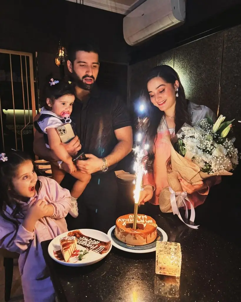 Aiman Khan Celebrates Her Birthday with Family