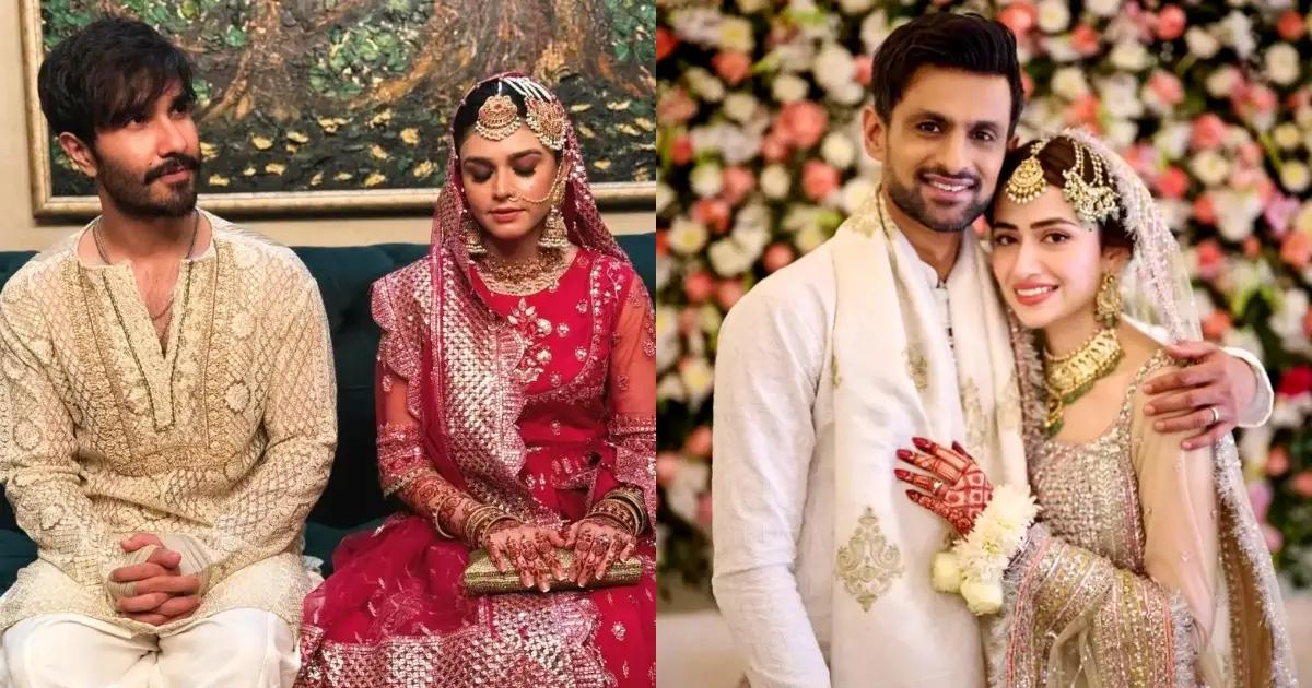 15 Pakistani Celebrities Who Got Married in 2024