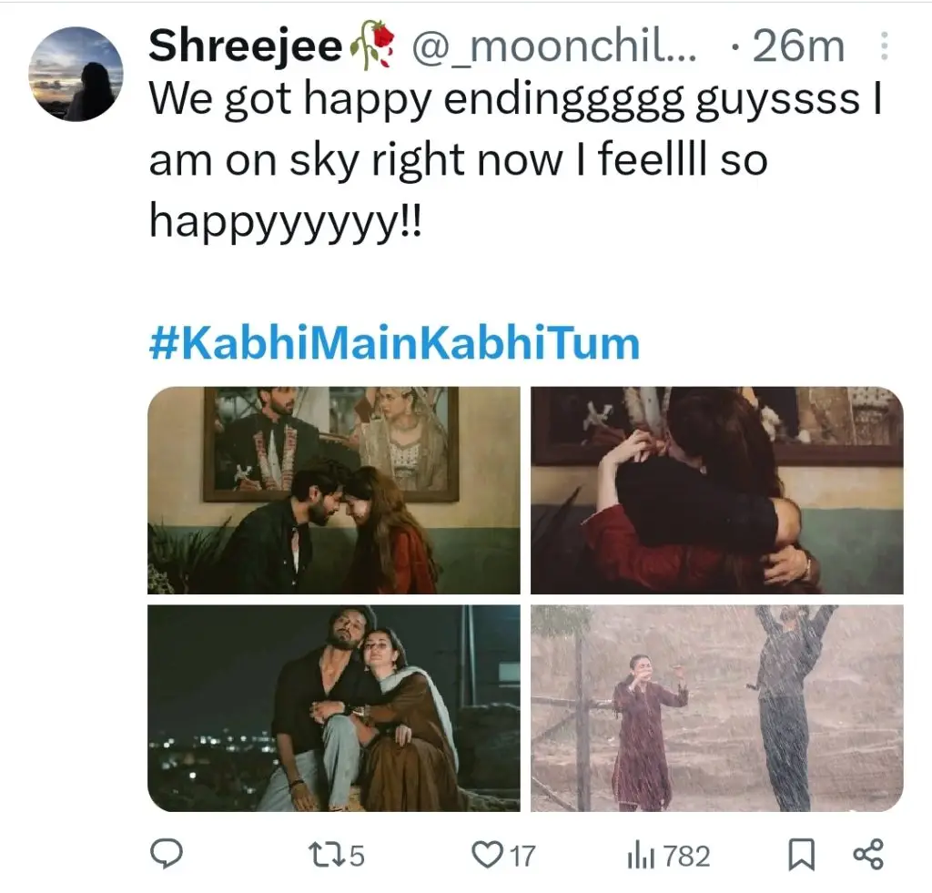 Kabhi Main Kabhi Tum Last Episode - Fans Praise Perfect Ending