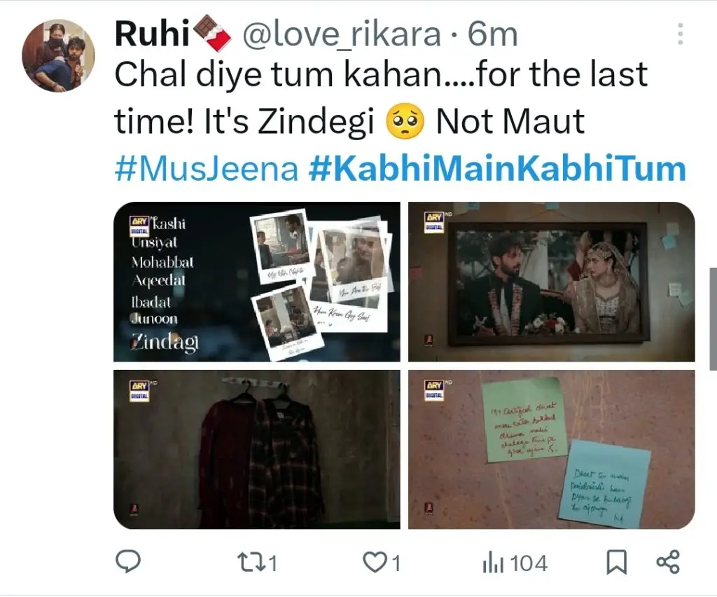 Kabhi Main Kabhi Tum Last Episode - Fans Praise Perfect Ending