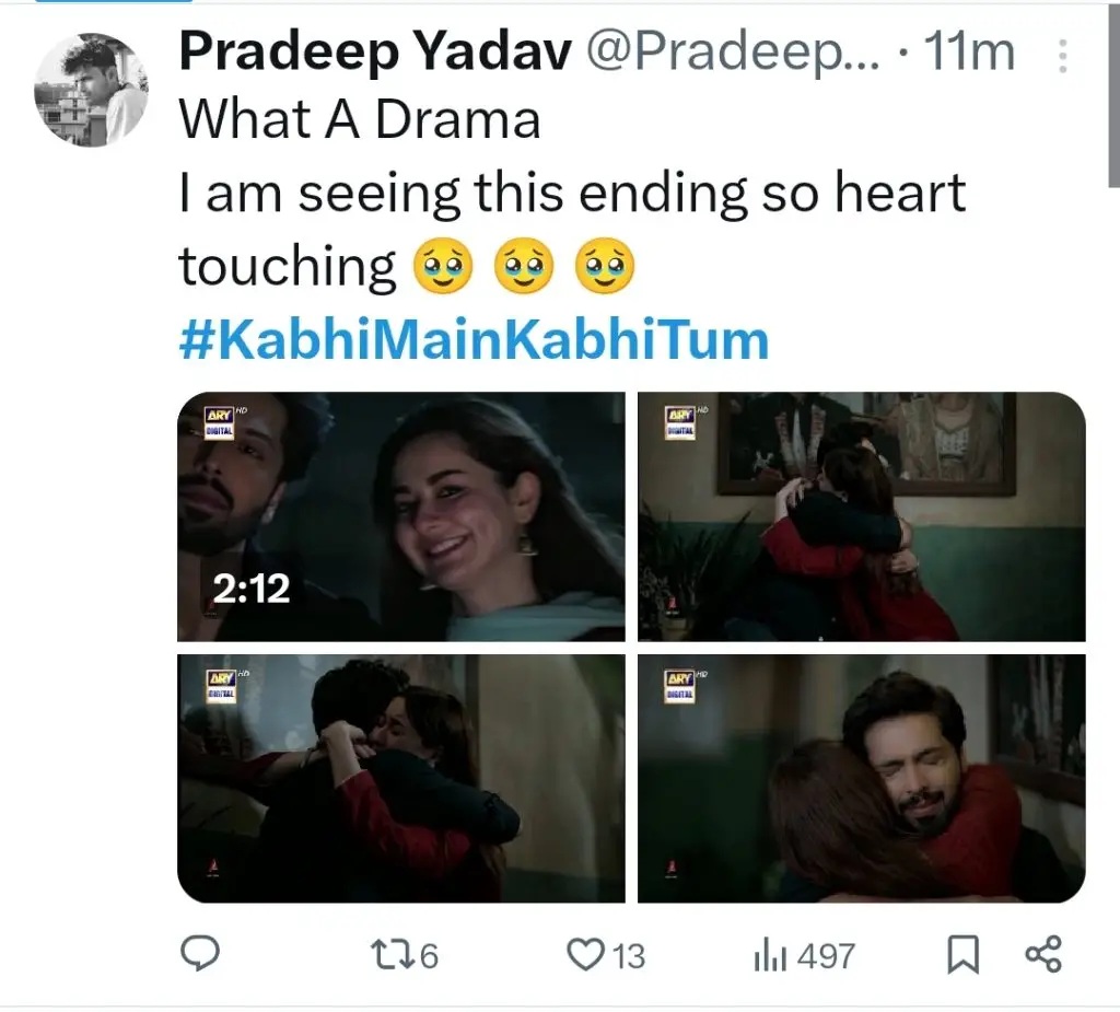 Kabhi Main Kabhi Tum Last Episode - Fans Praise Perfect Ending