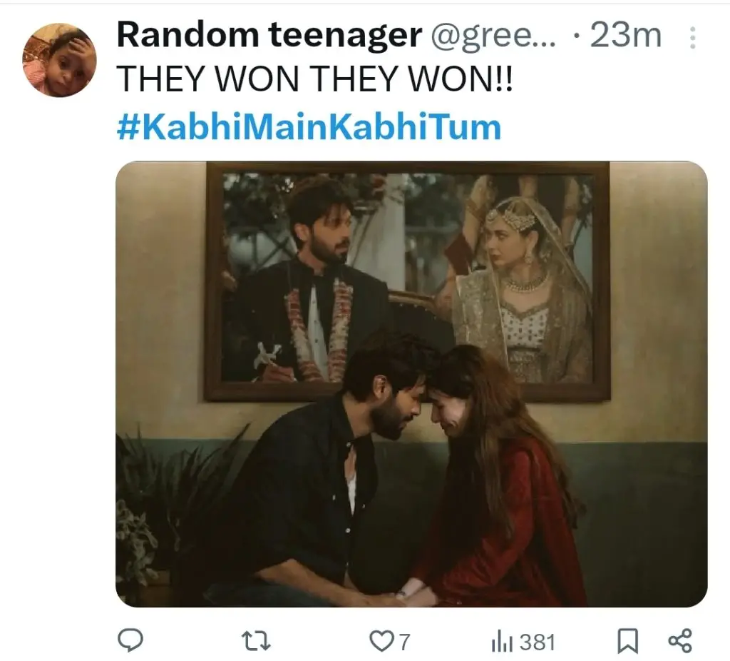 Kabhi Main Kabhi Tum Last Episode - Fans Praise Perfect Ending