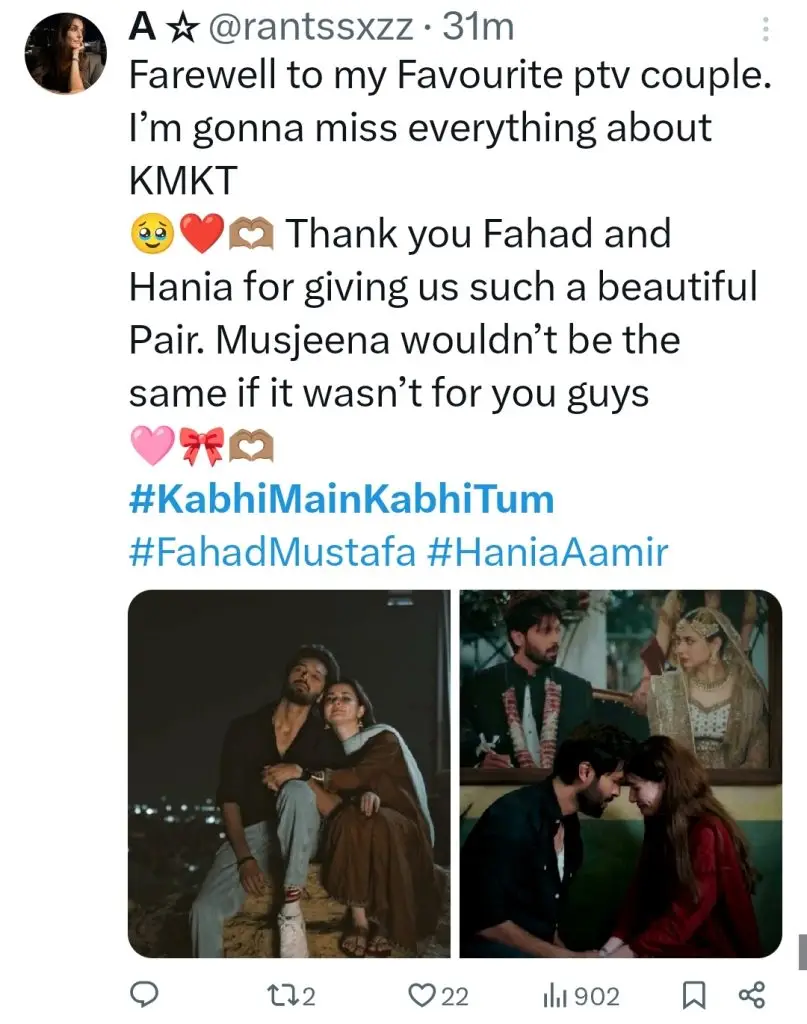 Kabhi Main Kabhi Tum Last Episode - Fans Praise Perfect Ending